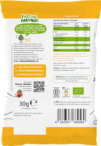 Kindersnack Knusper-Sticks bunter Gemüse-Mix ab 1 Jahr, 30 g