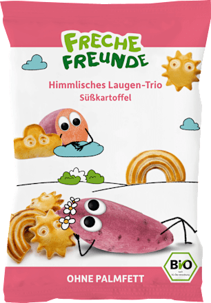 Kindersnack Laugen-Trio Süßkartoffel ab 3 Jahren, 80 g