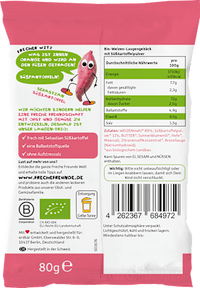 Kindersnack Laugen-Trio Süßkartoffel ab 3 Jahren, 80 g