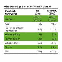 Kindersnack Pancakes Banane ready-to-eat (4x2 Stück) ab 3 Jahren, 240 g