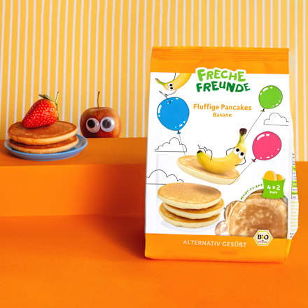 Kindersnack Pancakes Banane ready-to-eat (4x2 Stück) ab 3 Jahren, 240 g