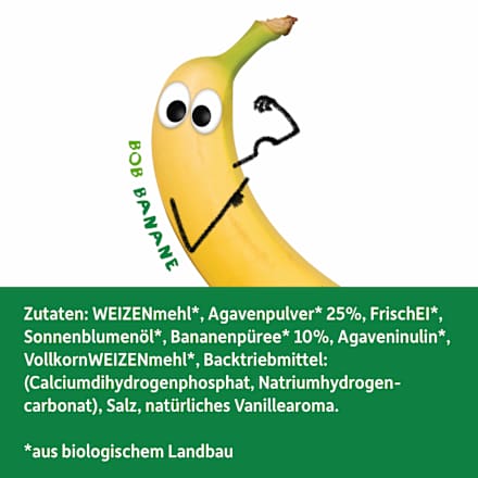 Kindersnack Pancakes Banane ready-to-eat (4x2 Stück) ab 3 Jahren, 240 g