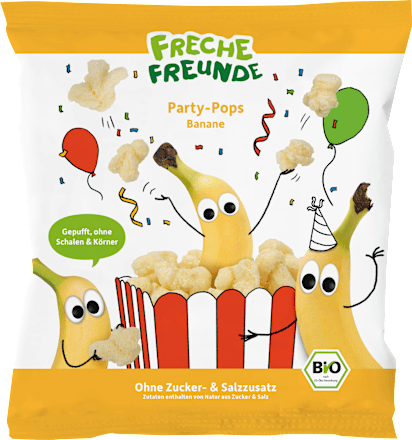 Kindersnack Party Pops Banane, ab 1 Jahr, 15 g