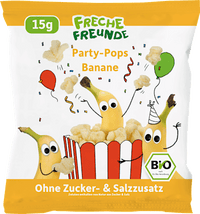 Kindersnack Party Pops Banane, ab 1 Jahr, 15 g