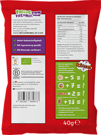 Kindersnack Poppies Apfel-Karamell Style, für Schulkinder, 40 g