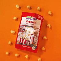 Kindersnack Poppies Apfel-Karamell Style, für Schulkinder, 40 g