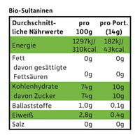 Kindersnack Rosinchen (3x14 g), ab 4 Jahren, 42 g