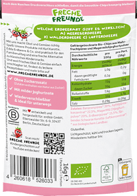 Kindersnack Smoothie-Chips Banane Apfel Erdbeere mit Joghurt, ab 3 Jahren, 16 g