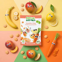 Kindersnack Smoothie-Chips Multifrucht mit Karotte ab 3 Jahren, 16 g