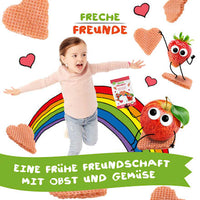 Kindersnack Waffel-Herzchen Apfel-Erdbeere, ab 1 Jahr, 25 g