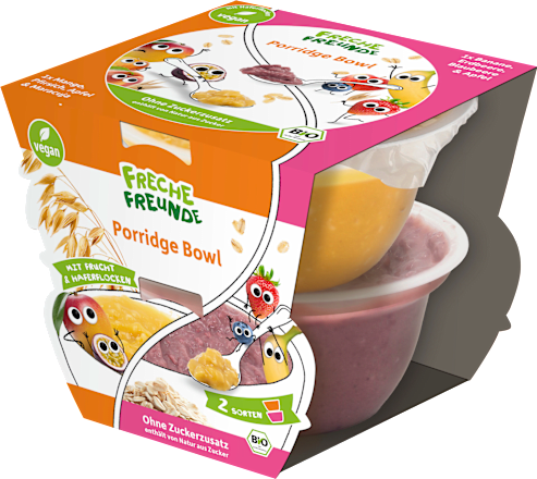 Porridge Bowl Banane, Erdbeere, Mango ab 3 Jahren (2x120 g), 240 g