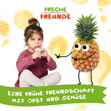 Quetschie Apfel, Banane, Ananas & Kokosnuss ab dem 6. Monat, 100 g