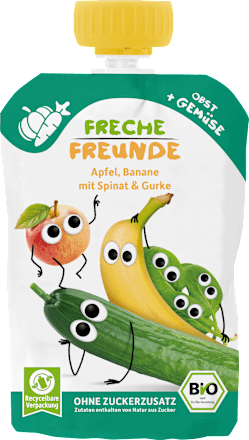 Quetschie Apfel, Banane, Spinat & Gurke ab 6 Monaten, 100 g