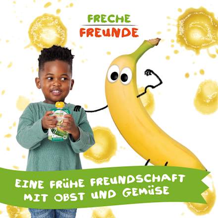 Quetschie Apfel, Banane, Spinat & Gurke ab 6 Monaten, 100 g