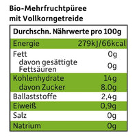 Quetschie Apfel, Birne, Blaubeere mit Dreikorn ab 6 Monaten, 100 g