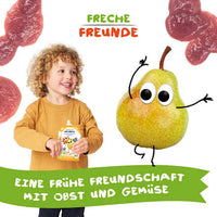 Quetschie Apfel, Birne, Blaubeere mit Dreikorn ab 6 Monaten, 100 g