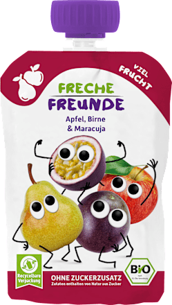 Quetschie Apfel, Birne & Maracuja, ab  6 Monaten, 100 g