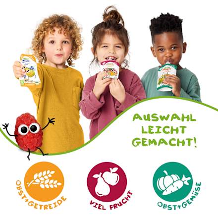 Quetschie Apfel, Birne & Maracuja, ab  6 Monaten, 100 g