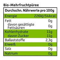 Quetschie Apfel, Blaubeere, Johannisbeere & Brombeere ab 6 Monaten, 100 g