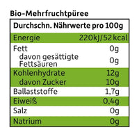 Quetschie Apfel, Erdbeere, Blaubeere & Himbeere ab 6. Monat, 100 g