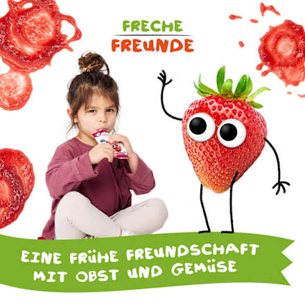 Quetschie Apfel, Erdbeere, Blaubeere & Himbeere ab 6. Monat, 100 g