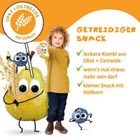 Quetschie Banane, Apfel, Himbeere, Blaubeere mit Hafer ab 6 Monaten, 100 g
