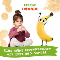 Quetschie Joghurt, Banane, Erdbeere, Apfel & Himbeere, ab 10 Monate, 100 g