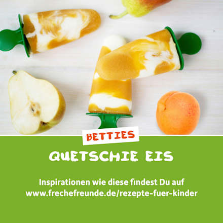 Quetschie Joghurt, Banane, Erdbeere, Apfel & Himbeere, ab 10 Monate, 100 g