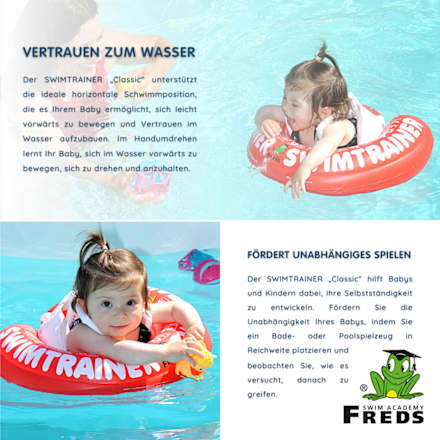 Zwemtrainer Classic Rood, 1 st