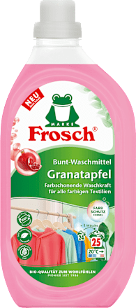 Colorwaschmittel Flüssig Granatapfel Flasche, 25 Wl