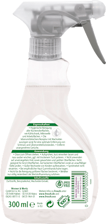 Hygiënische reiniger keuken voedselveilig, 300 ml
