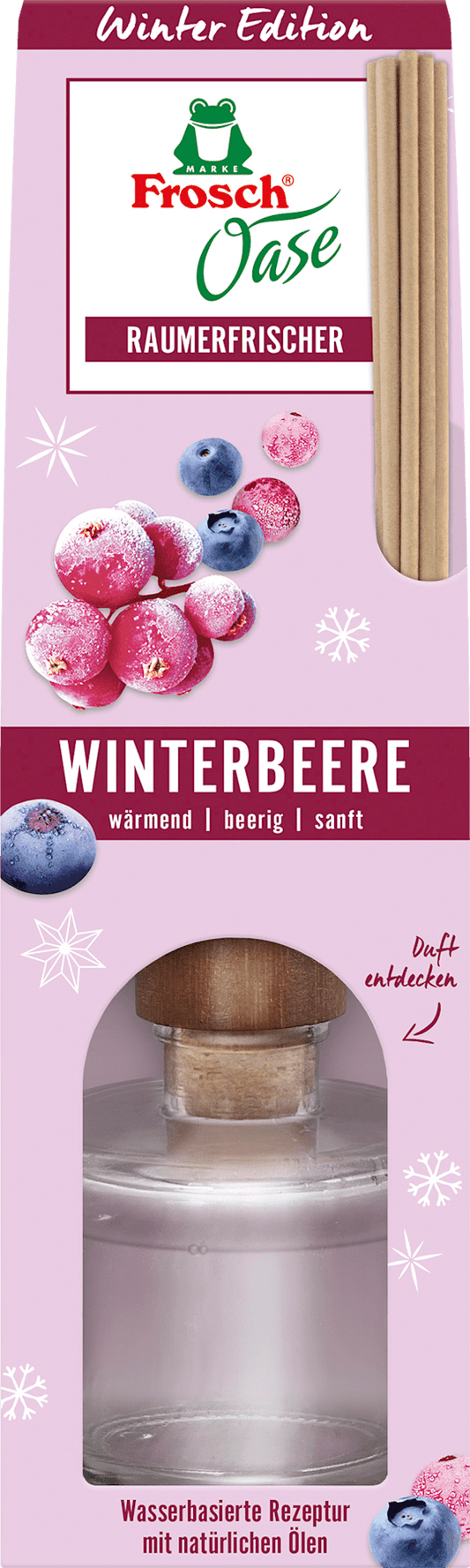 Désodorisant d'ambiance Frosch Baie d'hiver, 90 ml