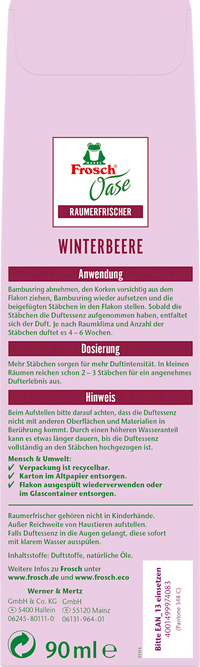 Frosch Raumerfrischer Winterbeere, 90 ml
