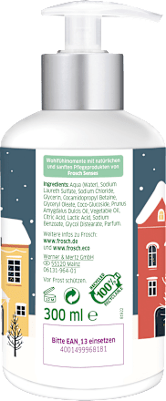 Cremeseife Senses Mandel, Winter Edition, 300 ml