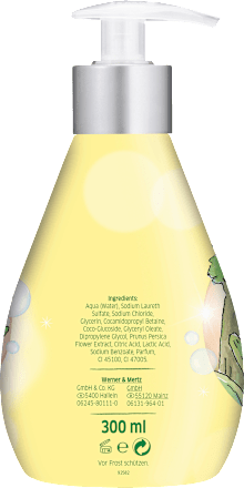 Flüssigseife Kinder sensitiv Pfirsichblüte, 300 ml