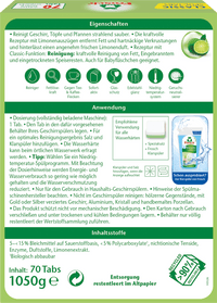Frosch Spülmaschinen-Tabs Classic Limone, 70 St