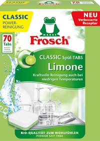 Frosch Spülmaschinen-Tabs Classic Limone, 70 St