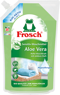 Frosch Vollwaschmittel Flüssig Aloe Vera, 25 Wl