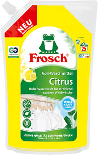 Vloeibaar wasmiddel voor zware was, citrus, 25 Wl
