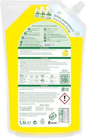Vollwaschmittel Flüssig Citrus, 25 Wl