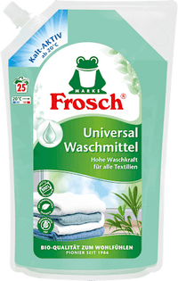 Frosch Vollwaschmittel Flüssig Universal, 25 Wl