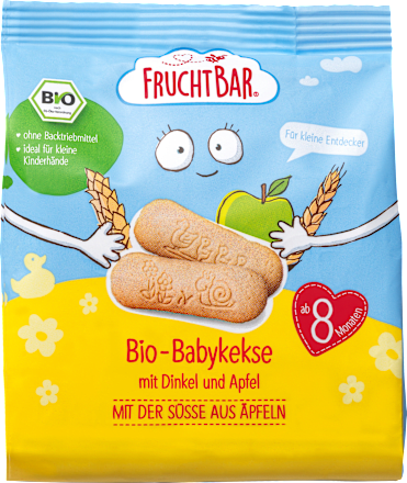 Babykekse Dinkel-Apfel, ab dem 8. Monat, 100 g