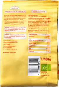 Babykekse Hafer-Kekse, mit Erdbeere, Banane und Apfel ab 8 Monaten, 100 g