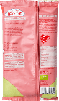 Babysnack Mehrkorn-Stangen mit Mais, Dinkel, Banane & Erdbeere ab 8 Monaten, 30 g