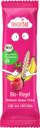Fruchtriegel mit Getreide Himbeere, Banane, Dinkel (4x23 g), ab 3 Jahren, 92 g