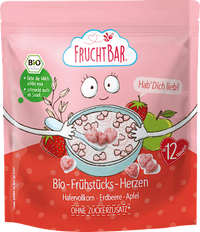 Kindermüsli Frühstücks-Herzen ab dem 12. Monat, 125 g