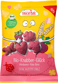 Kindersnack Knabber-Glück Himbeere & Rote Bete ab 3 Jahren, 80 g