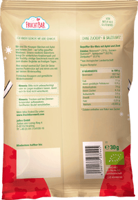 FruchtBar Kindersnack Knusper-Bärchen Mais, Apfel & Zimt ab 12 Monaten, 30 g