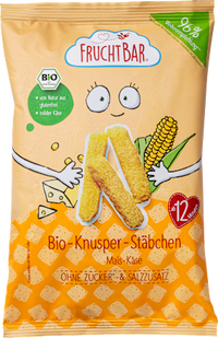 Kindersnack Knusper-Stäbchen Mais & Käse, ab 12 Monaten, 30 g