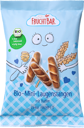 Kindersnack Mini-Laugenstangen mit Butter, ab 3 Jahren, 90 g
